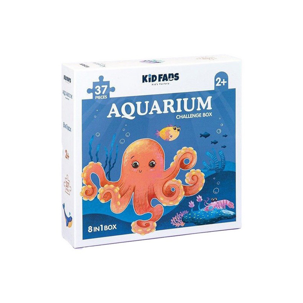 پازل کودک ۳۷ تکه مدل Aquarium (برند کیدزفنز)