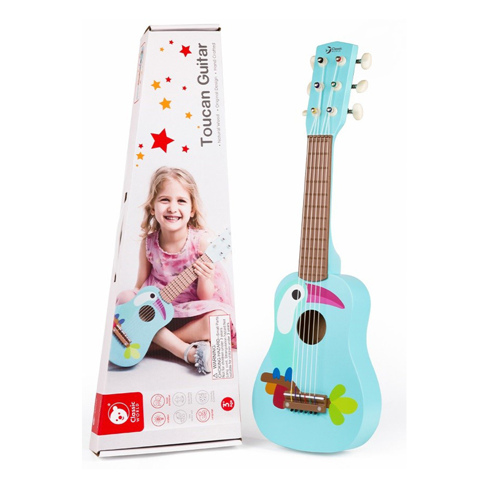 گیتار چوبی طرح توکان Star Guitar (برند کلاسیک ورد)