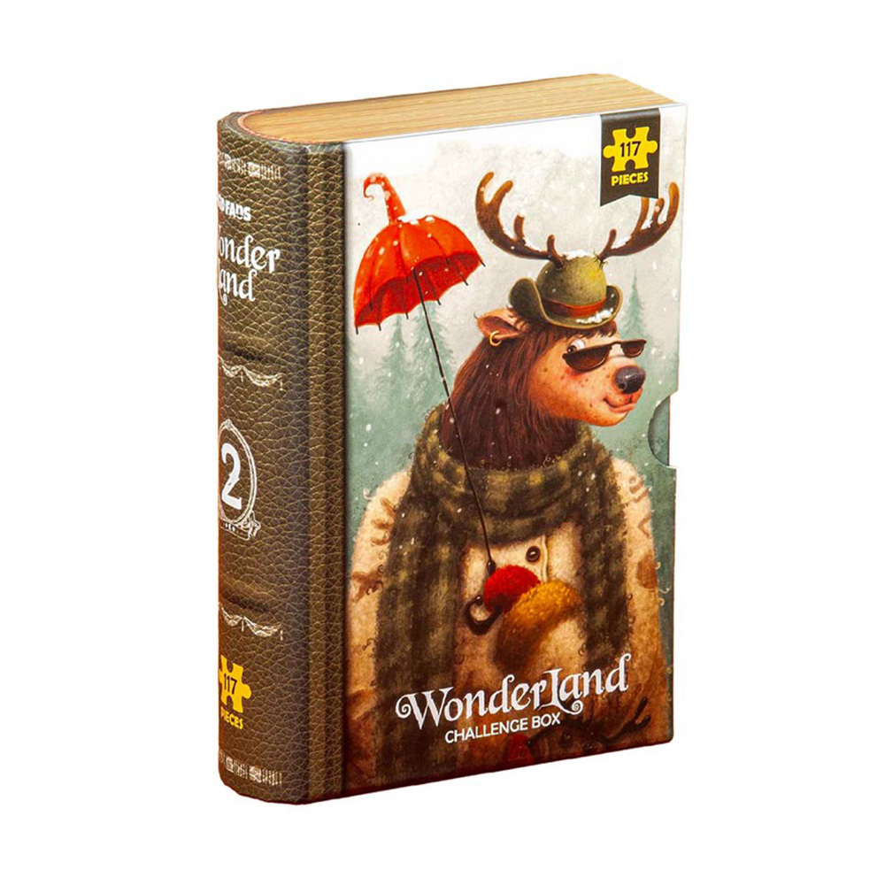 پازل کودک ۱۱۷ تکه مدل سرزمین شگفت انگیز Wonder Land Deer (برند کیدزفنز)