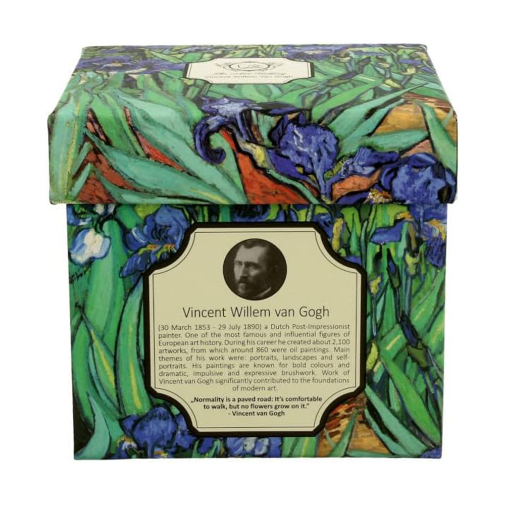  ماگ ونگوگ طرح گل های زنبق Irises Inspired By Van Gog-۱.jpg