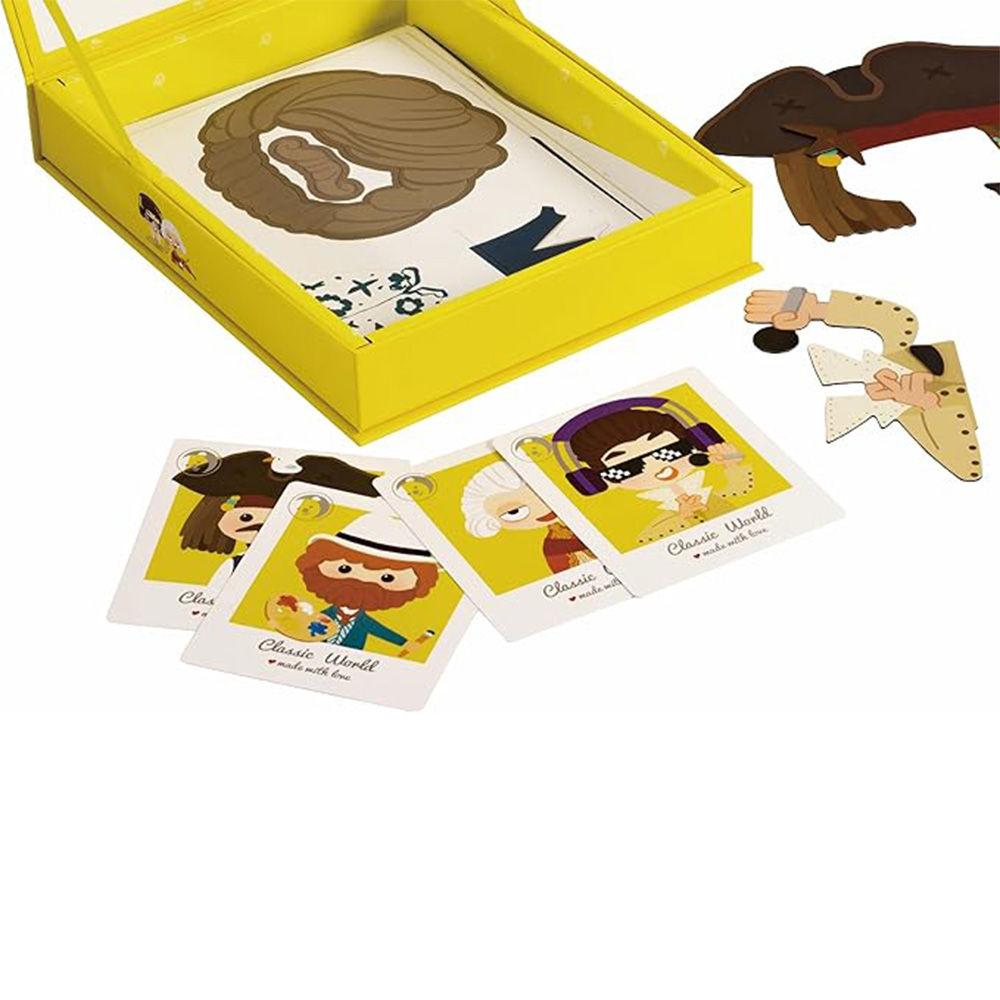 پازل مگنتی طرح چهره پسرانه Magnetic Boys Photo (برند کلاسیک ورد)-2.jpg