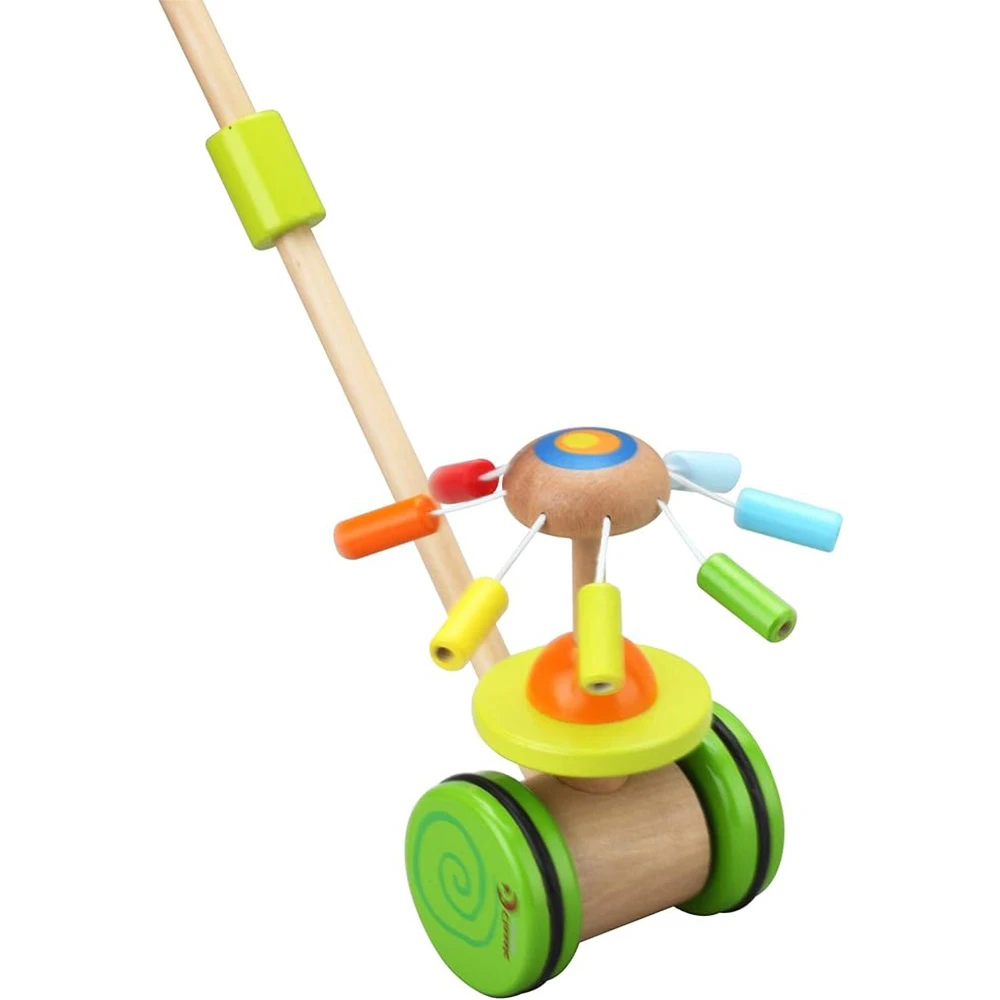 واکر کودک چوبی طرح رنگین کمان Push Rainbow (برند کلاسیک ورد)-3.jpg