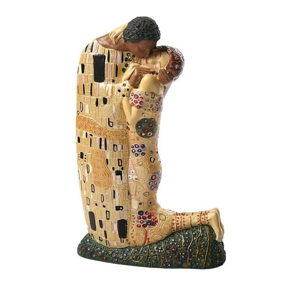 مجسمه بوسه اثر کلیمت مدل The Kiss (برند پاراستون)-1.jpg