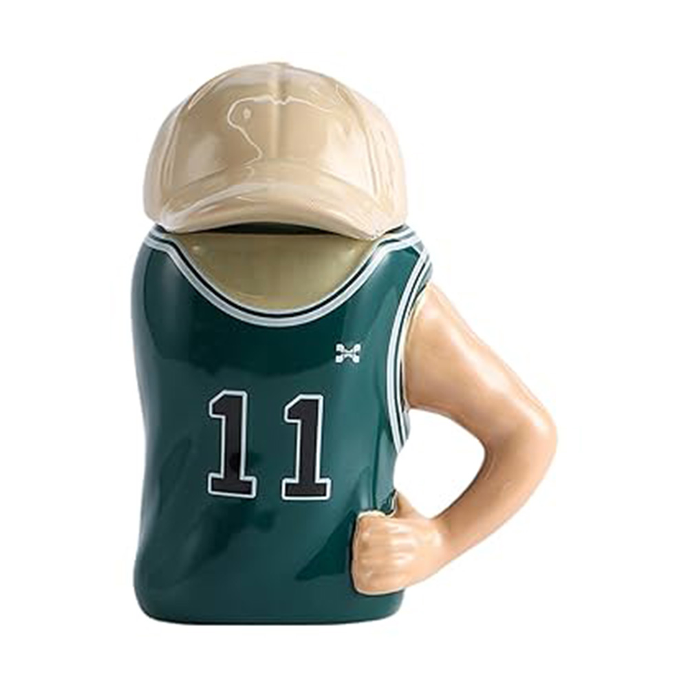 ماگ سرامیکی درب دار طرح بسکتبالیست -۳.jpg