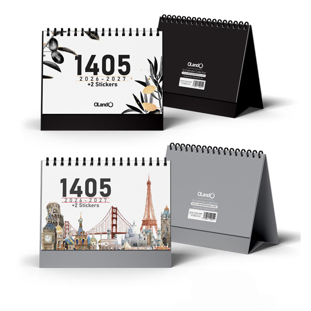 تقویم رومیزی ۱۴۰۵ سری Secret Garden (برند اُلند)