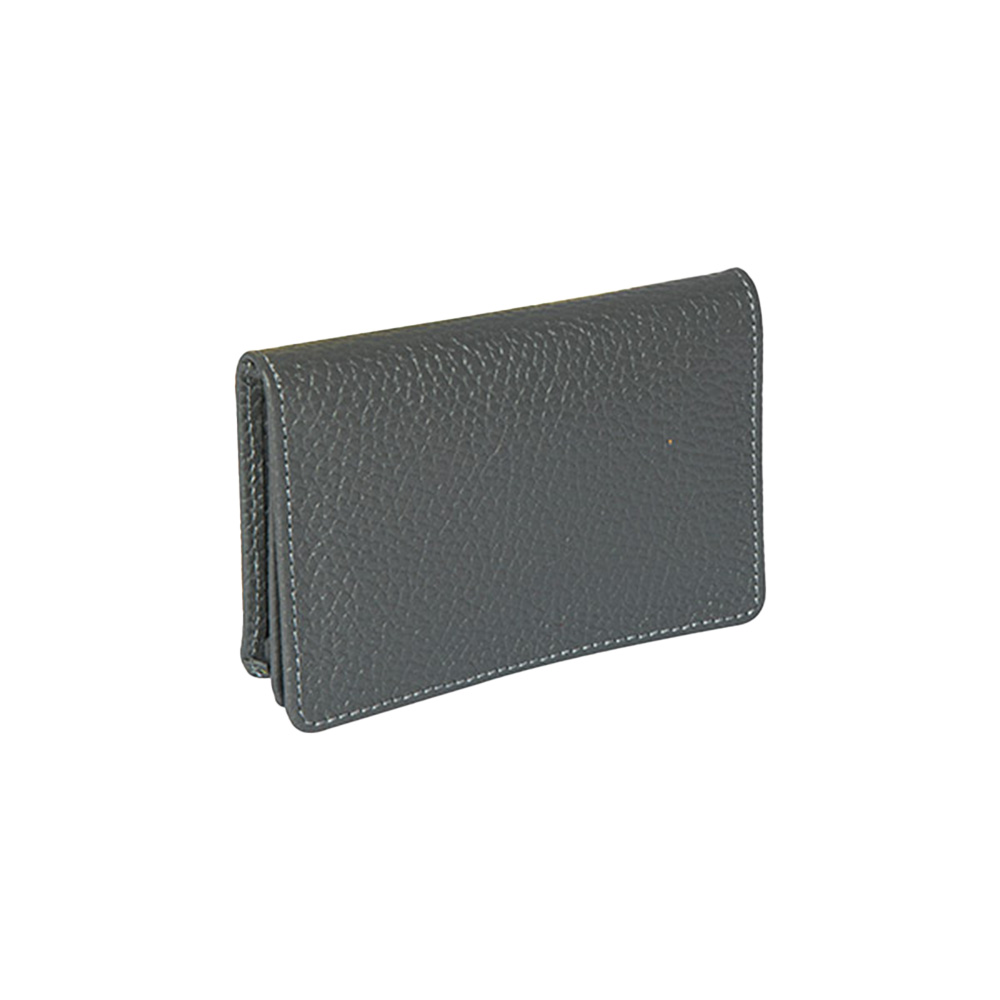 کیف پول و جاکارتی چرم طبیعی طوسی مدل لیزبون Lisbon (برند یوروپن)