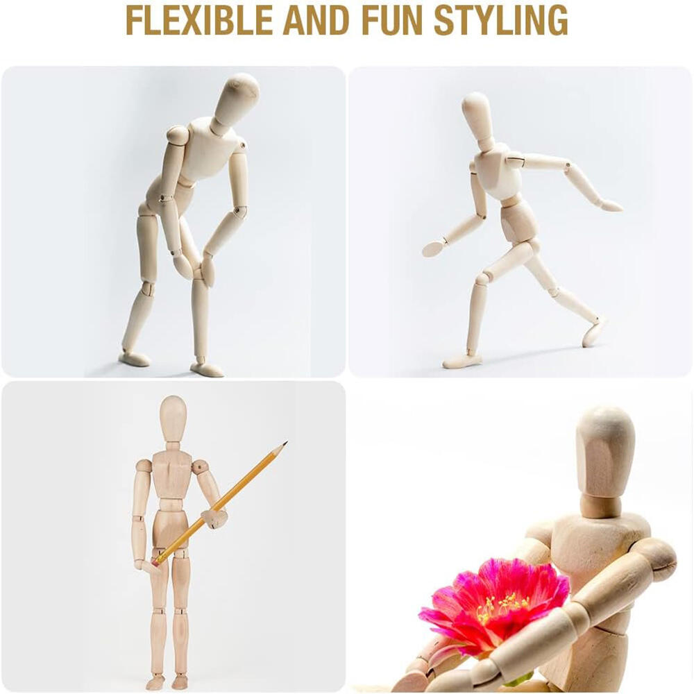 مانکن آدمک چوبی ۳۰ سانتیمتر-۲.jpg