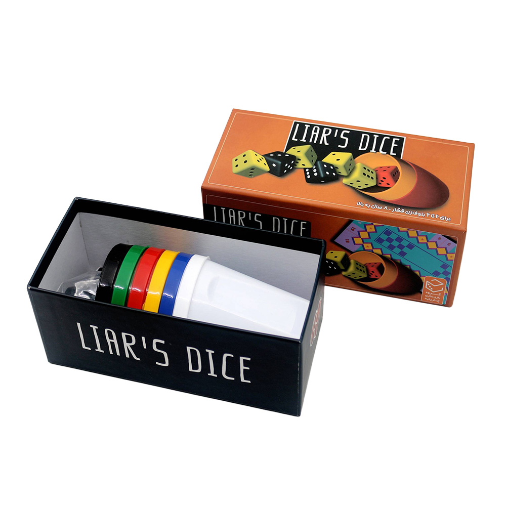 بازی تاس های دروغ Liars Dice (برند چارپایه)-5.jpg
