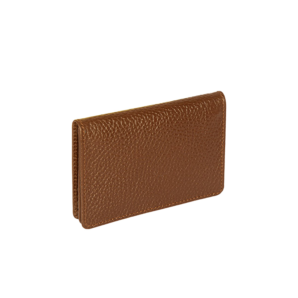 کیف پول و جاکارتی چرم طبیعی قهوه ای مدل لیزبون Lisbon (برند یوروپن)