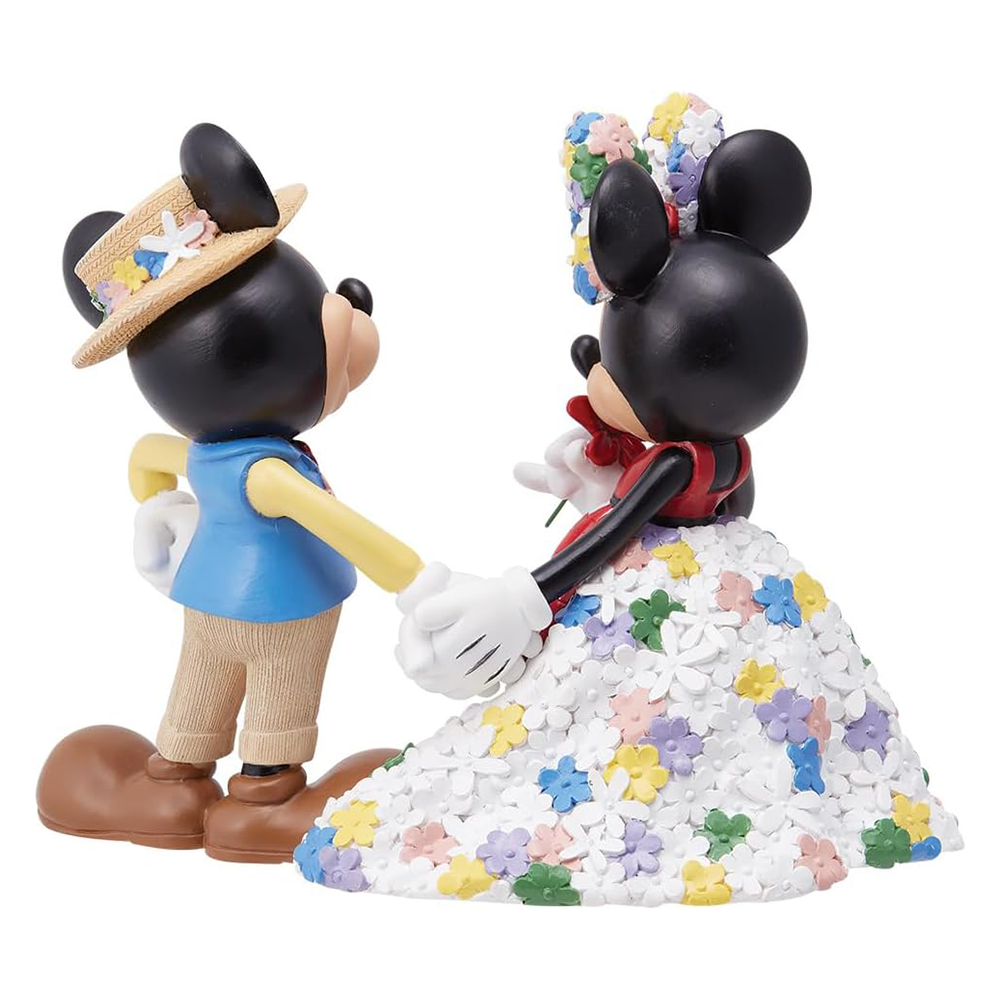 مجسمه میکی و مینی Botanical Mickey & Minnie (برند دیزنی)-1.png