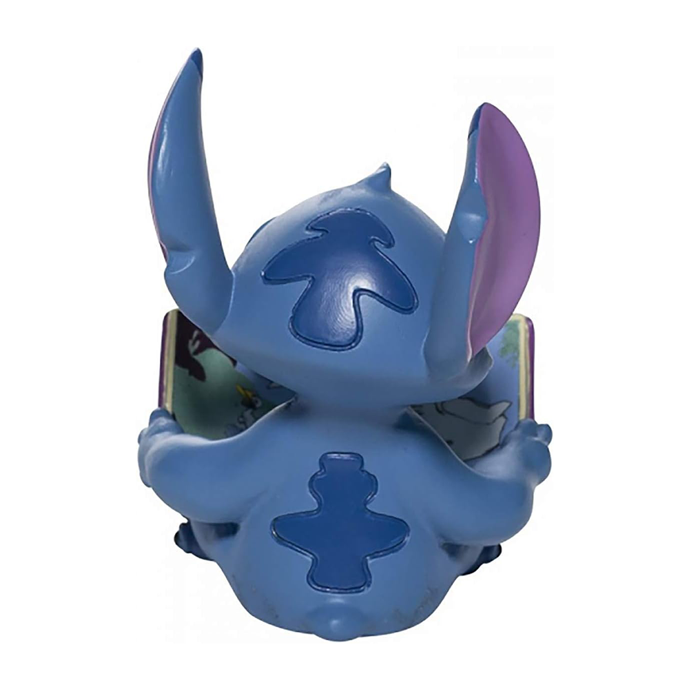 مجسمه استیج Stitch with book (برند دیزنی)-3.png
