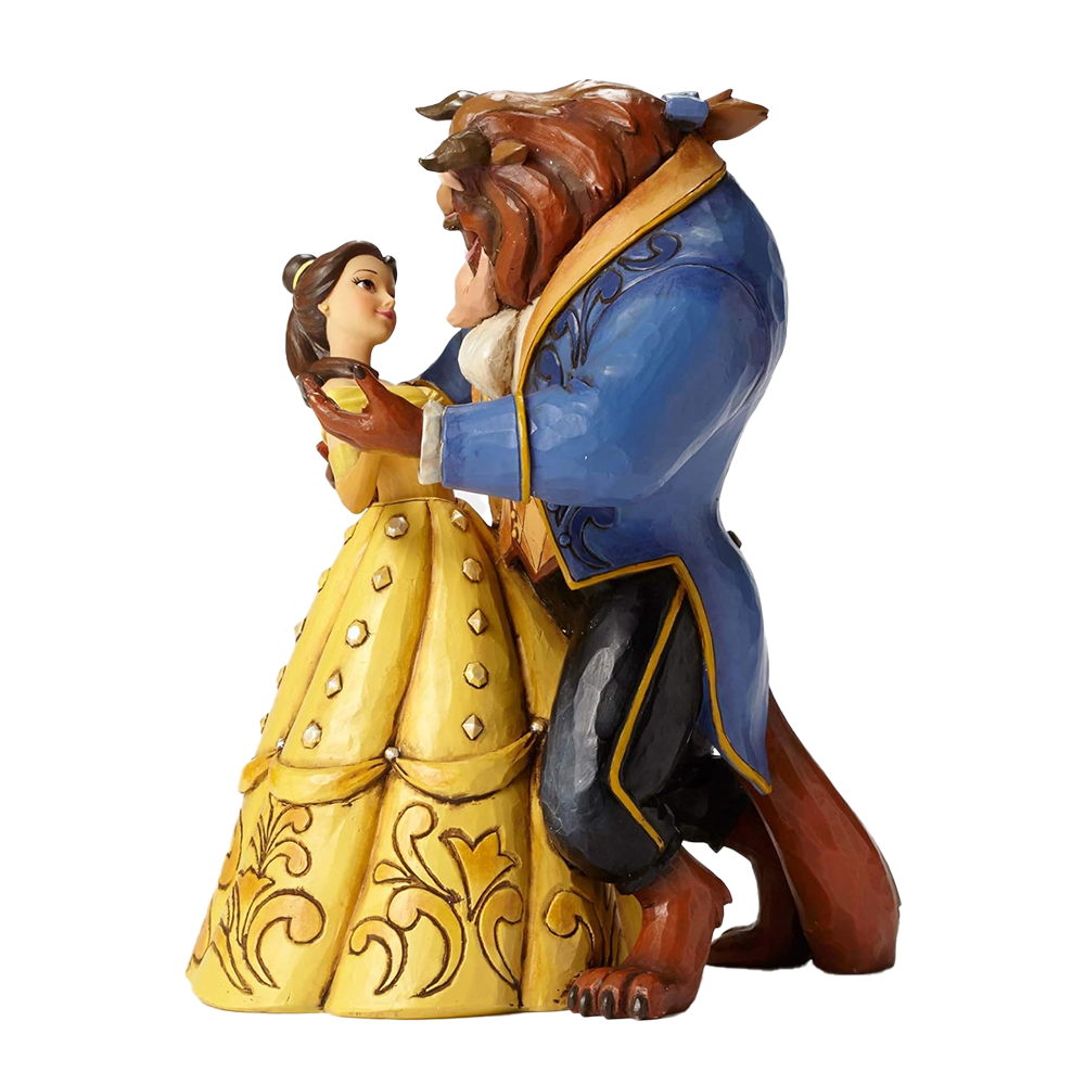 مجسمه دیو و دلبر Belle and best (برند دیزنی)-4.png