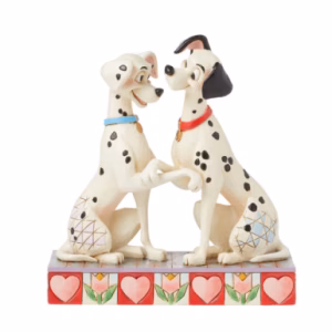 مجسمه سگ خالدار Dalmations Pongo And Perdita (برند دیزنی)