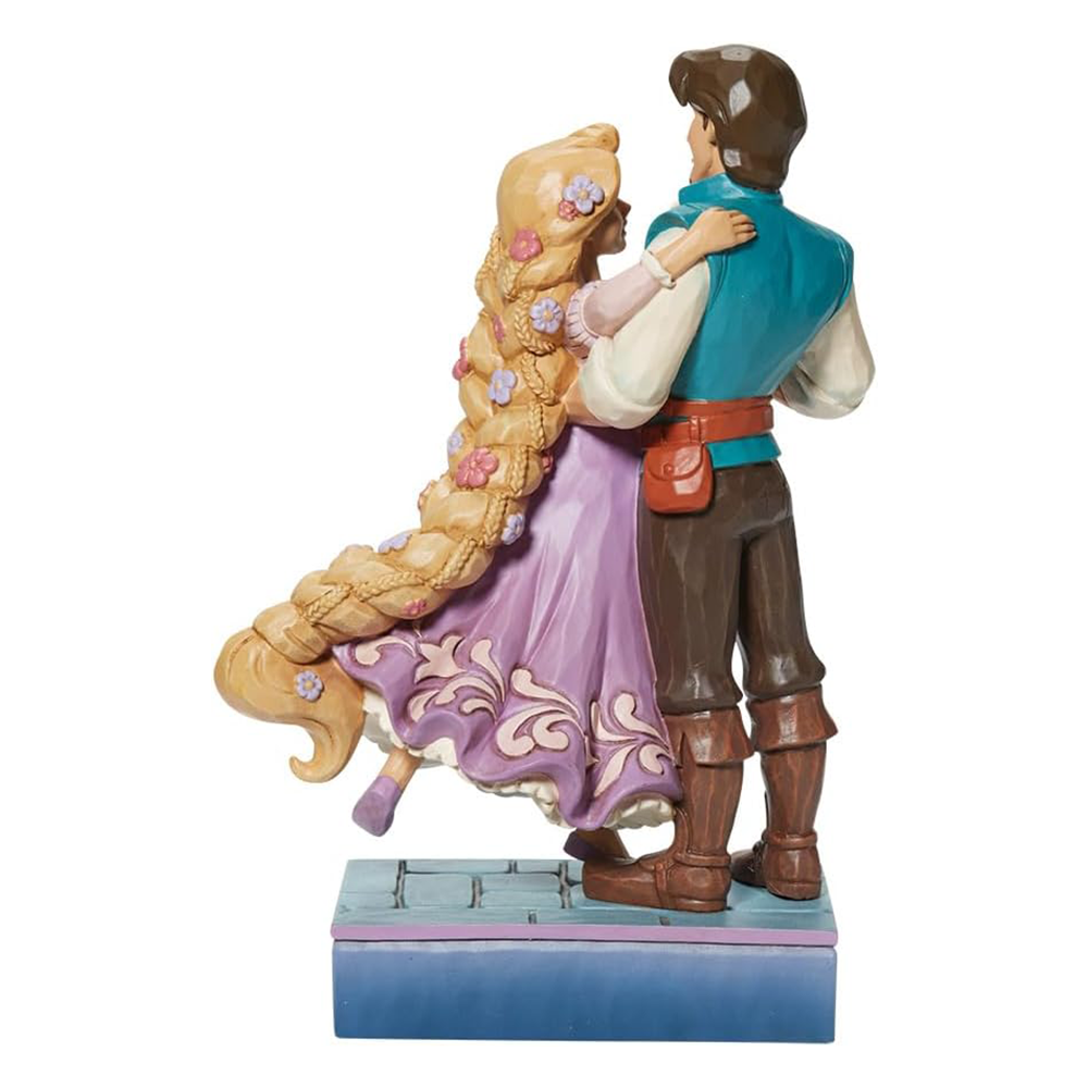 مجسمه راپونزل Rapunzel & Flynn Love (برند دیزنی)-2.png
