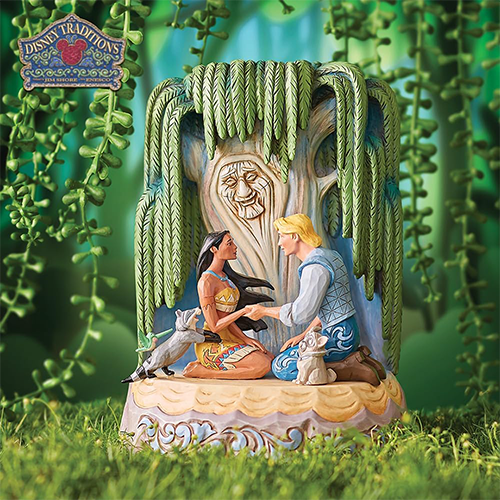 مجسمه پوکاهانتس Pocahontas Carved By Heart (برند دیزنی)-3.png