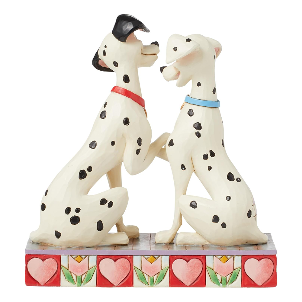 مجسمه سگ خالدار Dalmations Pongo And Perdita (برند دیزنی)-2.png