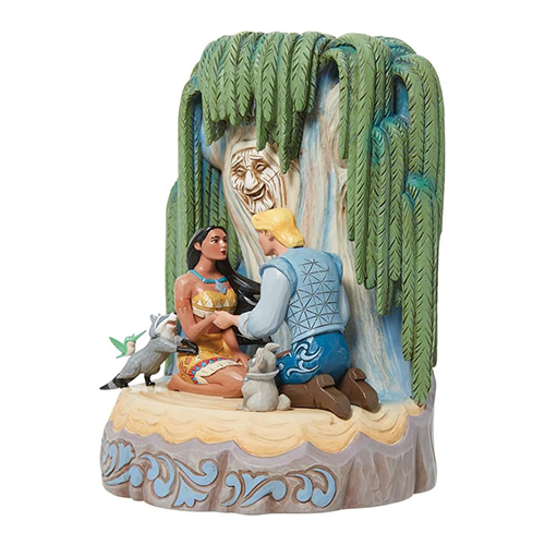 مجسمه پوکاهانتس Pocahontas Carved By Heart (برند دیزنی)-1.png