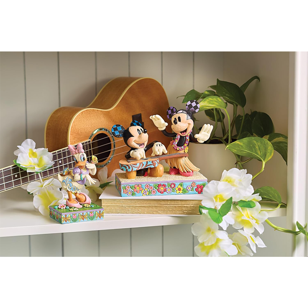 مجسمه میکی و مینی Mickey And Minnie Hawaii (برند دیزنی)-۳.png