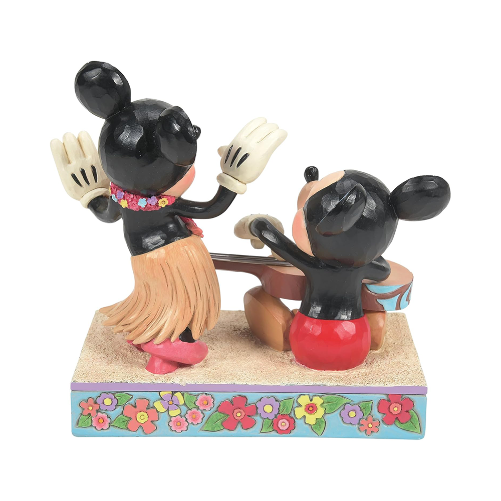 مجسمه میکی و مینی Mickey And Minnie Hawaii (برند دیزنی)-۲.png