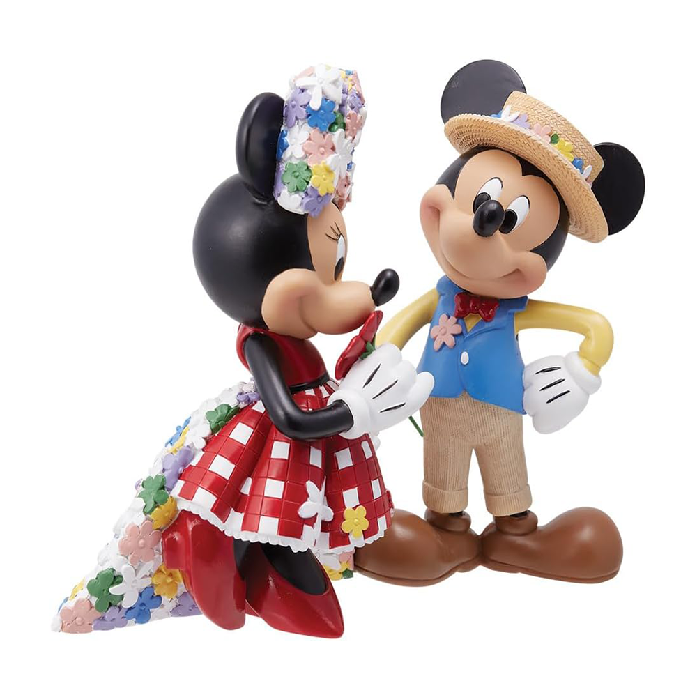مجسمه میکی و مینی Botanical Mickey & Minnie (برند دیزنی)-2.png