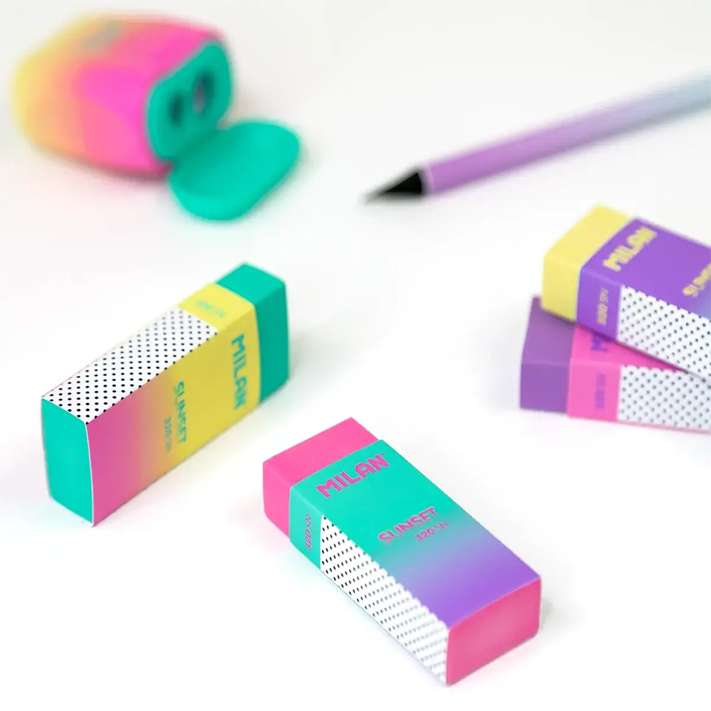 پاک کن رنگی بزرگ سری Sunset (برند میلان)-۲.png