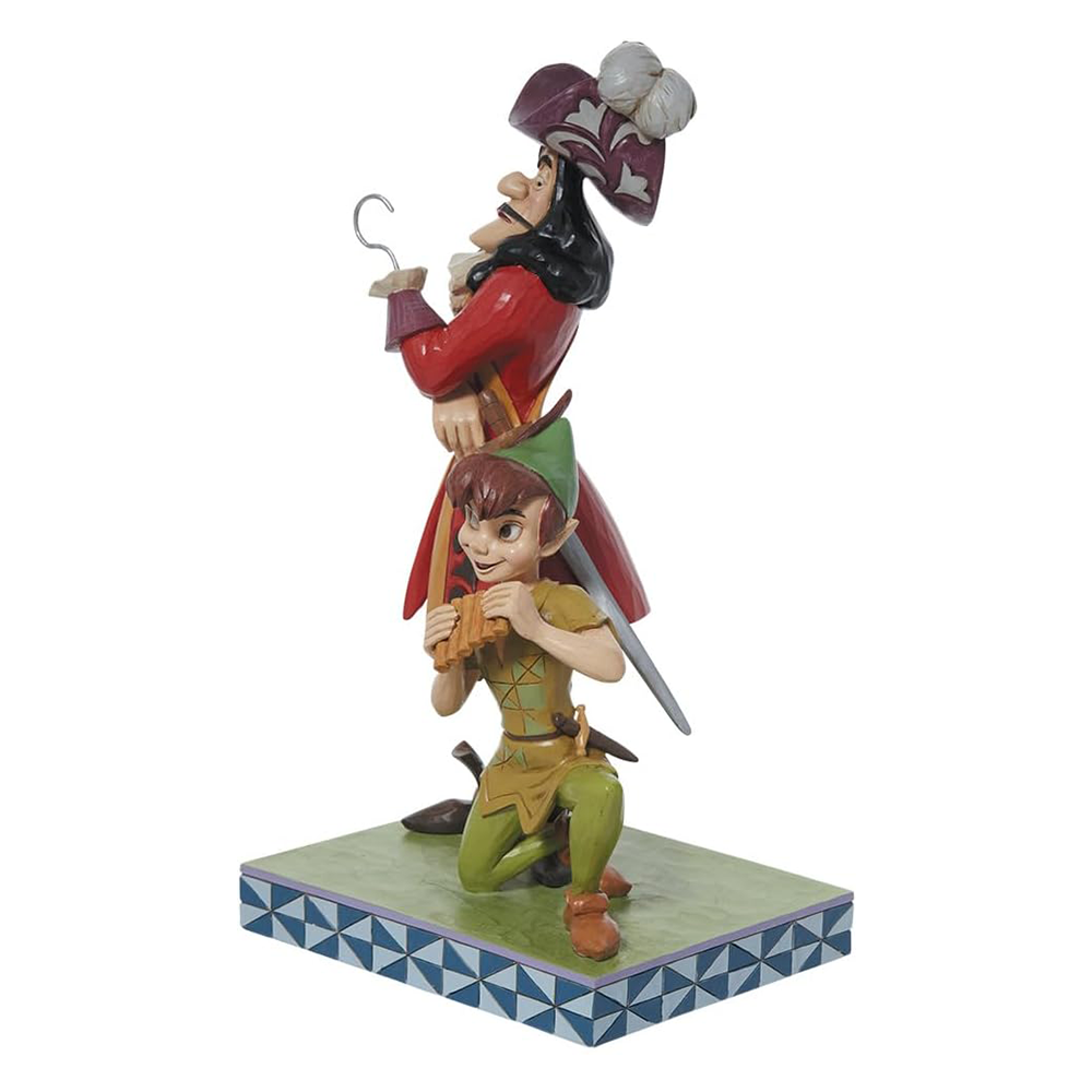 مجسمه پیترپن Peter Pan And Hook Good Vs Evil (برند دیزنی)-۱.png