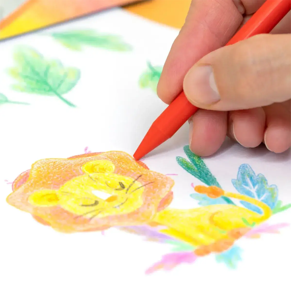 پاستل روغنی 6 رنگ گرد (برند میلان)-2.png