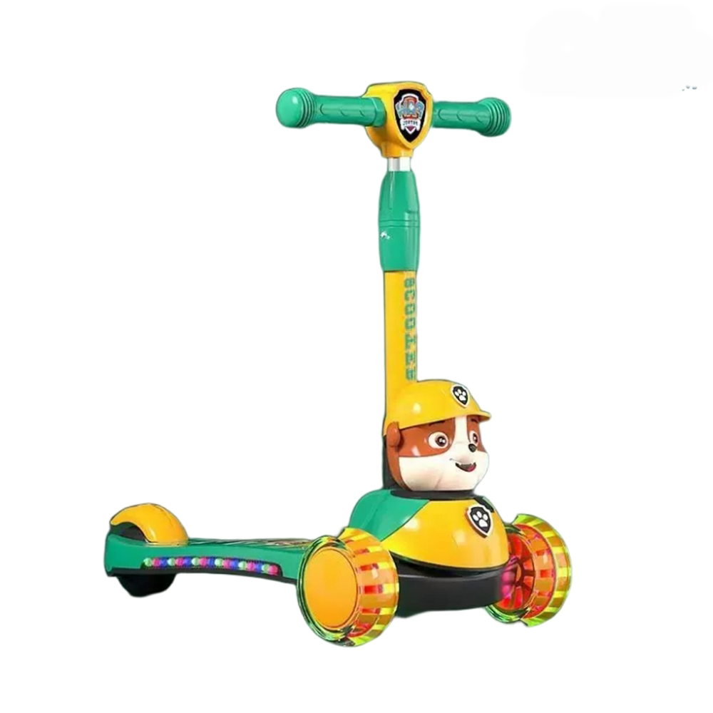 اسکوتر تعادلی موزیکال و چراغدار طرح سگ نگهبان