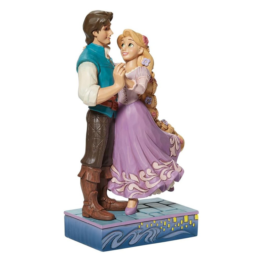 مجسمه راپونزل Rapunzel & Flynn Love (برند دیزنی)-1.png