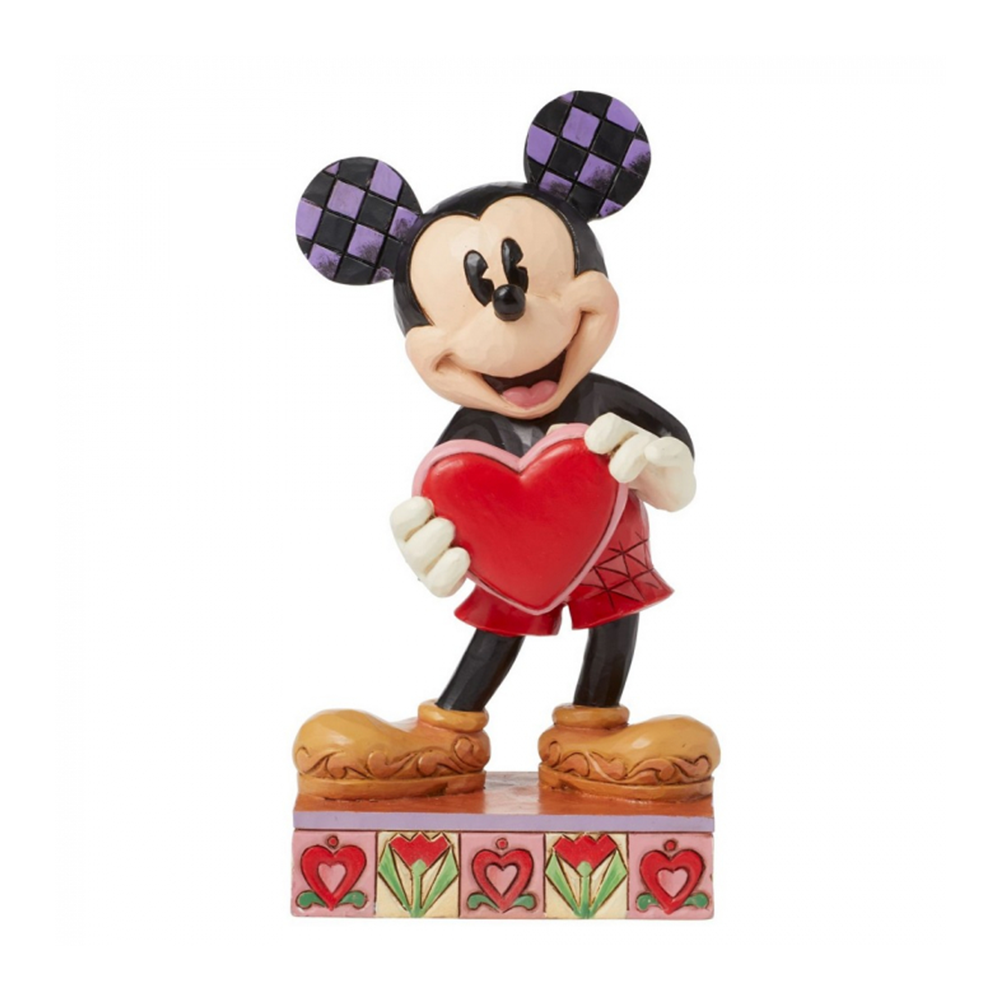 مجسمه میکی موس Mickey With Personalised Heart (برند دیزنی)