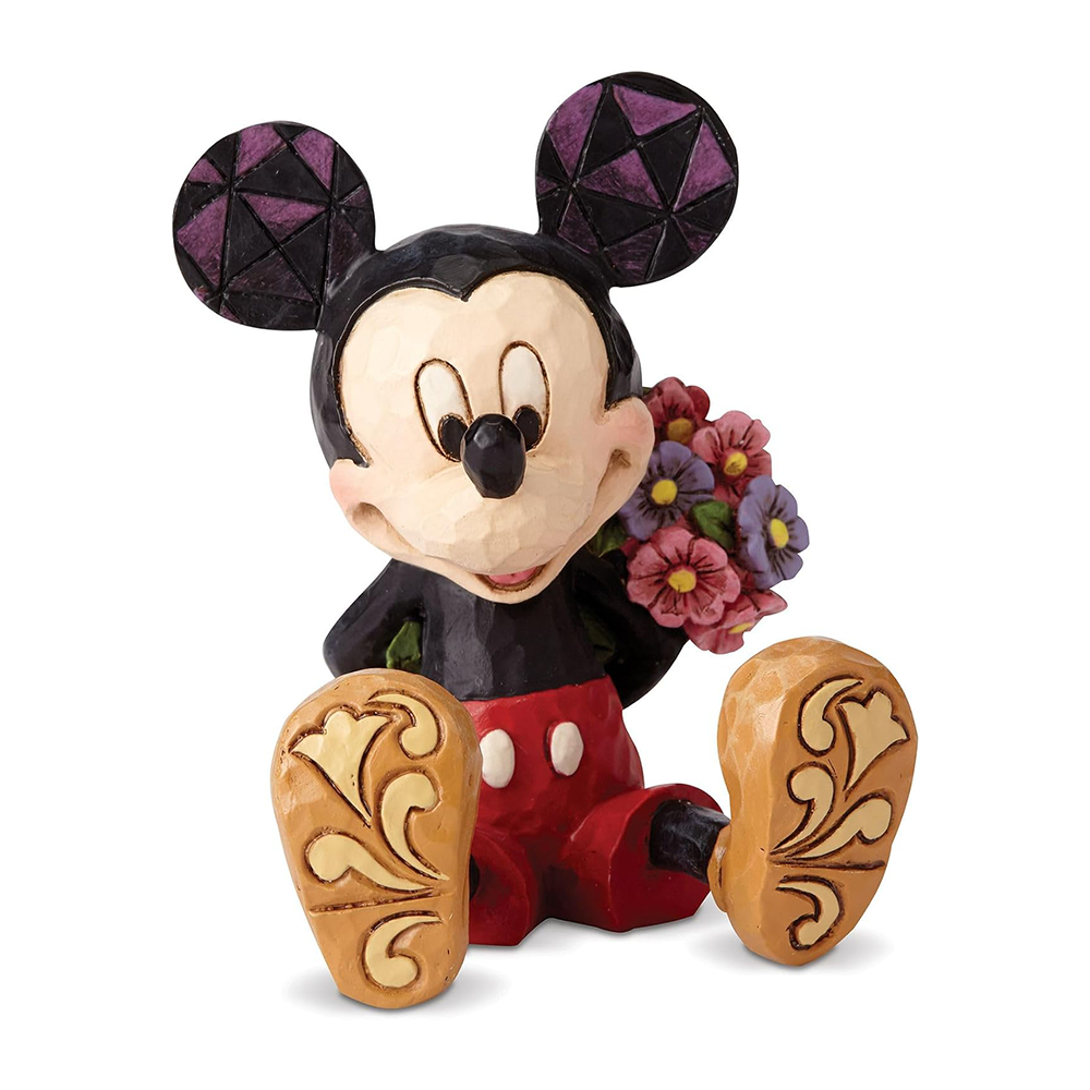 مجسمه میکی موس Mickey Mouse Holding Flowers (برند دیزنی)