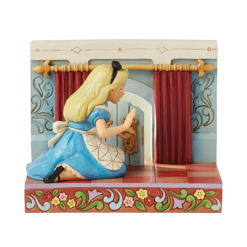 مجسمه آلیس Curioser and Curiouser (Alice LED Wonderland Door) (برند دیزنی)-1.jpg