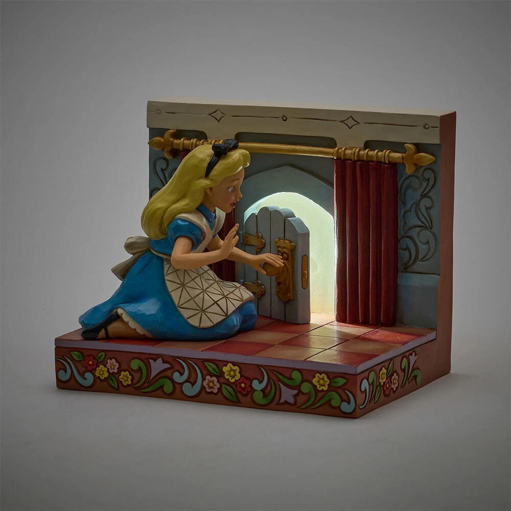 مجسمه آلیس Curioser and Curiouser (Alice LED Wonderland Door) (برند دیزنی)-3.jpg
