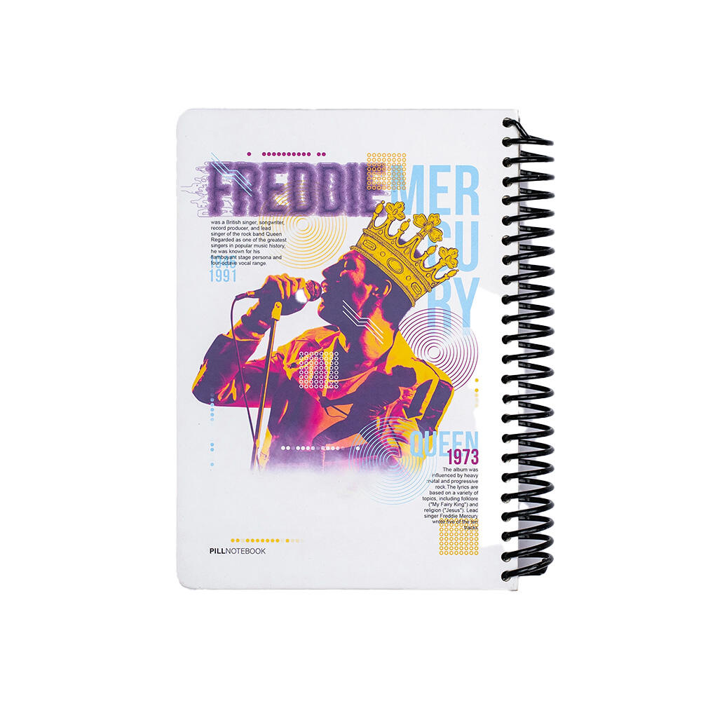 دفتر ۱۲۰ برگ سری لجند طرح خوانندگان (برند پیل)-طرح FREDDIE MERCURY.jpg