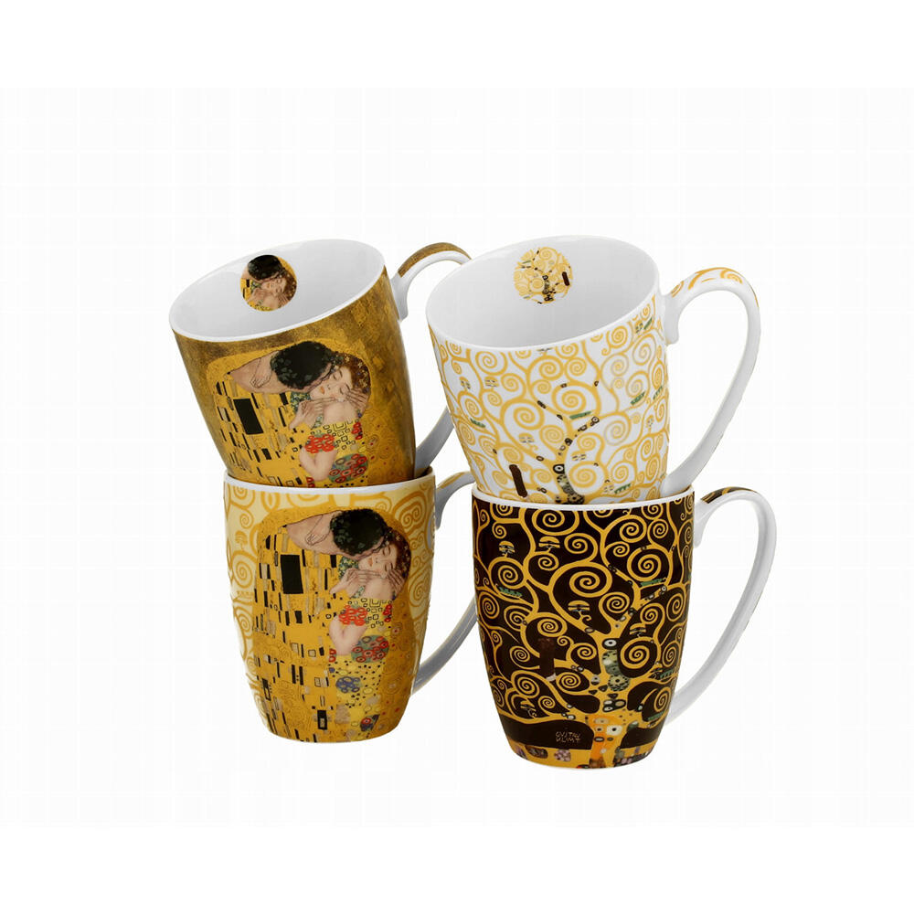 ست چهار عددی ماگ کلیمت Set Of 4 Cups Inspired By Klimt (برند دو)-۱.jpg