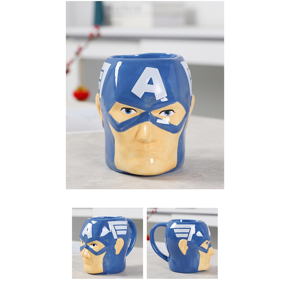 ماگ سرامیکی طرح کاپیتان آمریکا Captain America-۲.png
