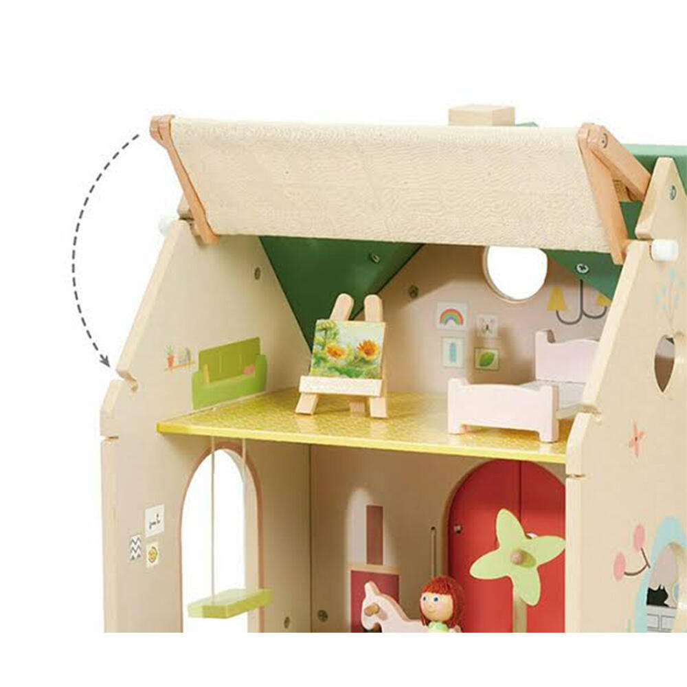 کلبه چوبی طرح گل Flower Cottage (برند کلاسیک ورلد)-۶.jpg