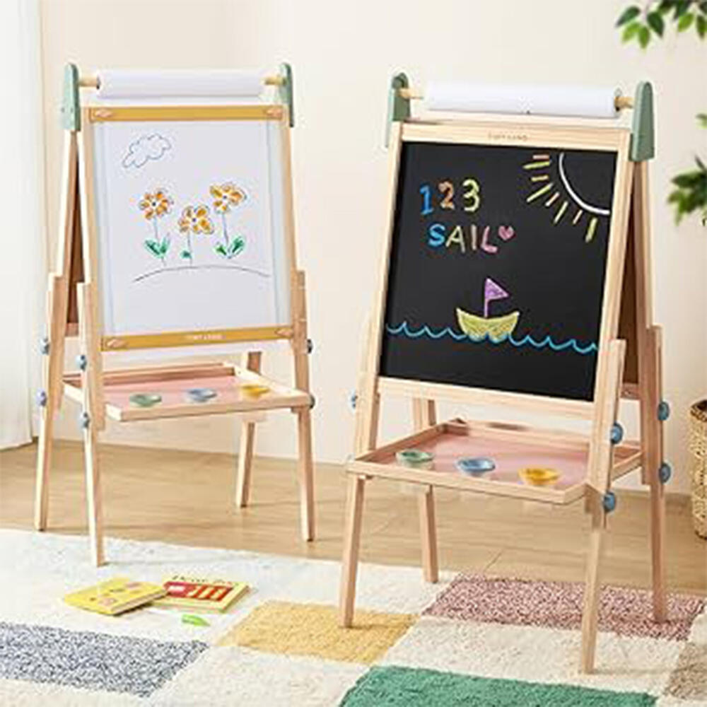 تخته سیاه و سفید ۵ در ۱ چوبی Five In One Blackboard (برند کلاسیک ورلد)-۱.jpg