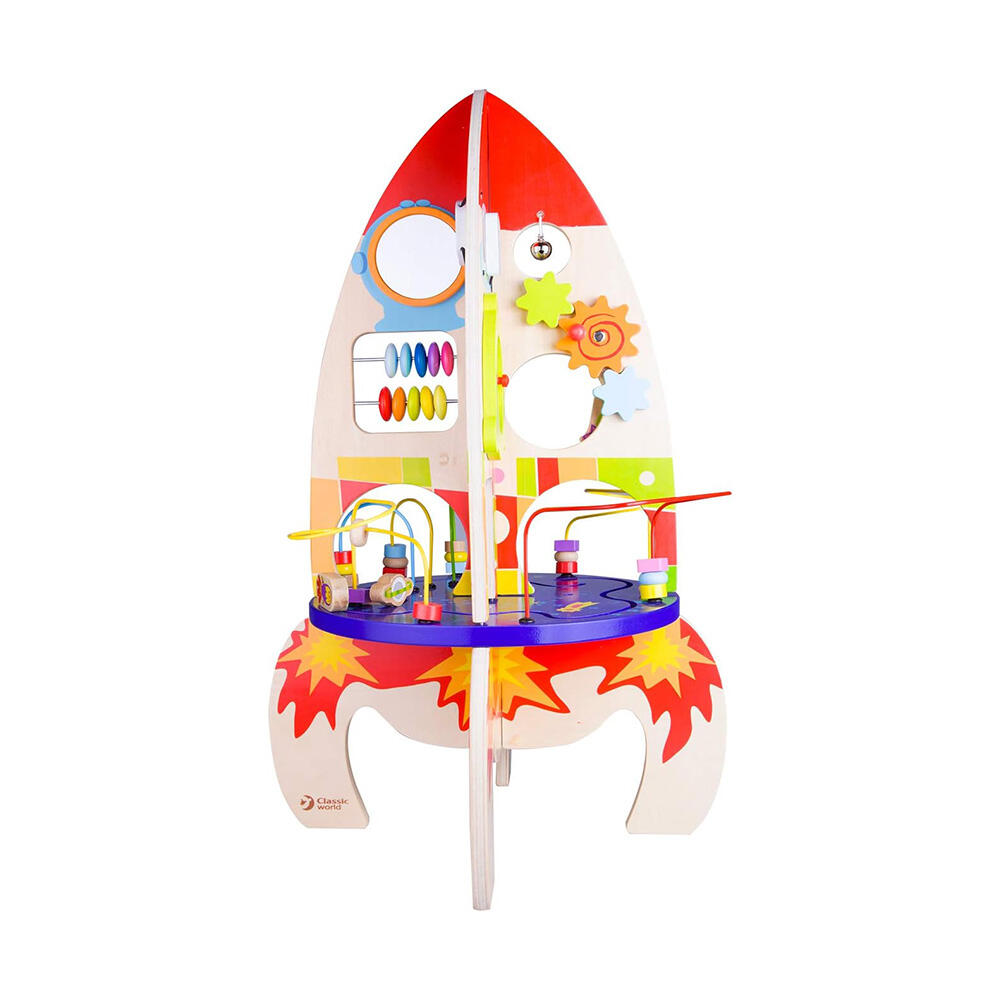 اسباب بازی راکت چوبی چند منظوره Multi Activity Rocket (برند کلاسیک ورلد)-2.jpg