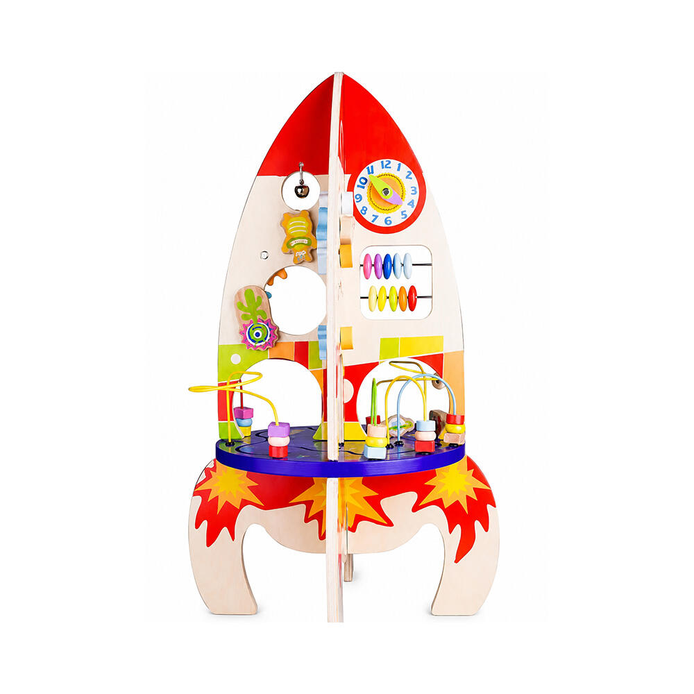 اسباب بازی راکت چوبی چند منظوره Multi Activity Rocket (برند کلاسیک ورلد)-1.jpg