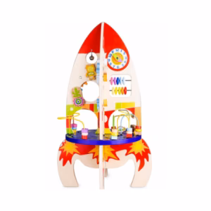 اسباب بازی راکت چوبی چند منظوره Multi Activity Rocket (برند کلاسیک ورلد)