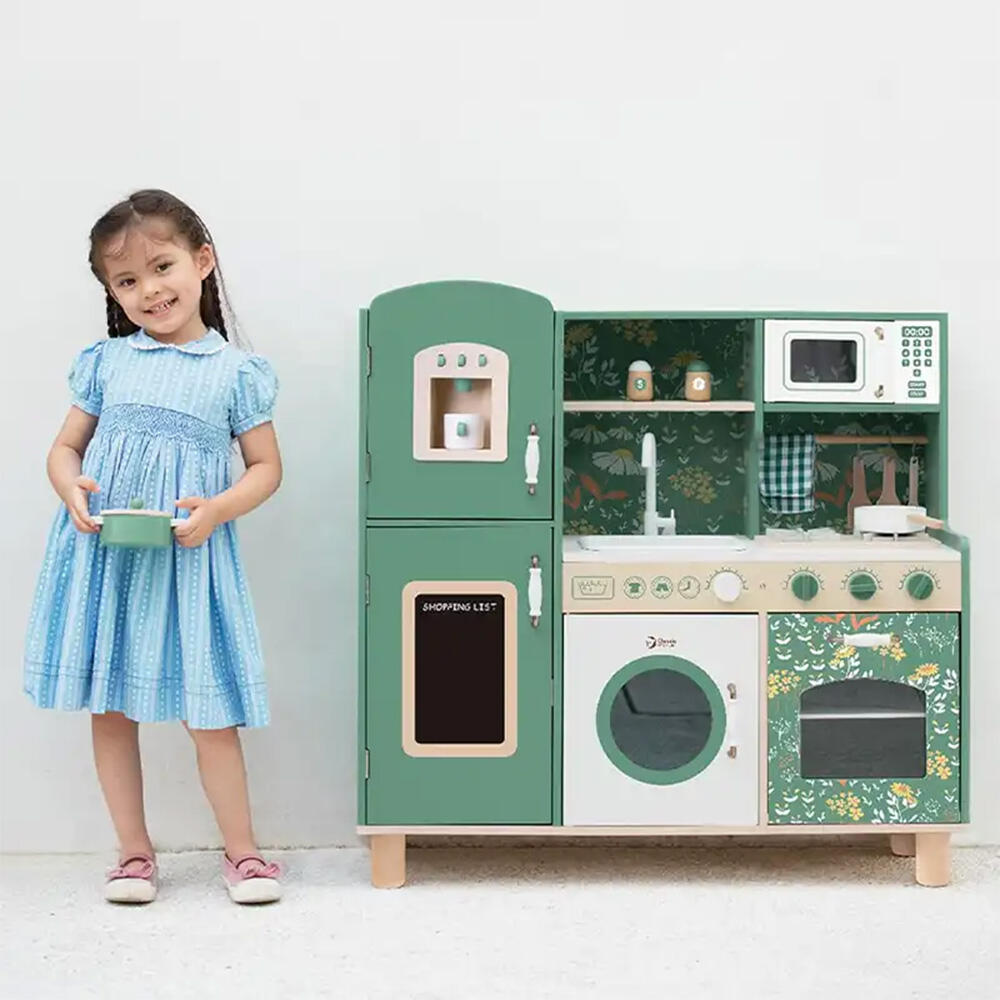 آشپزخانه چوبی وینتیج Vintage Kitchen (برند کلاسیک ورلد)-8.jpg