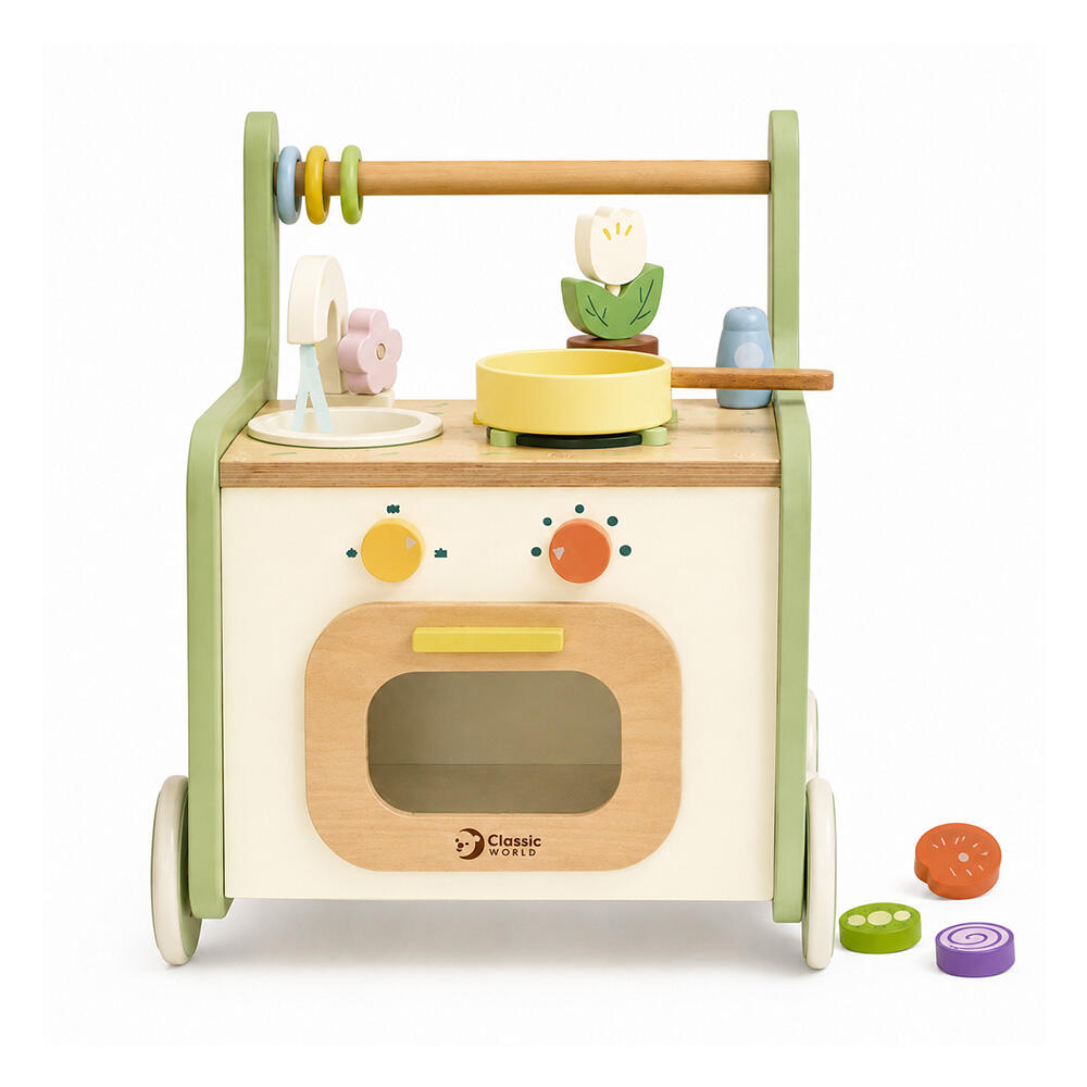 واکر آشپزخانه چوبی Kitchen Walker (برند کلاسیک ورلد)-۱.jpg