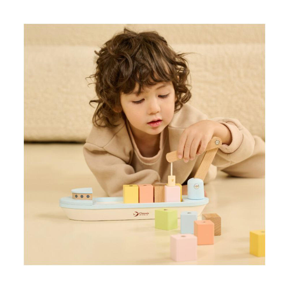 اسباب بازی قایق بلوک چوبی Block Boat (برند کلاسیک ورلد)-8.jpg