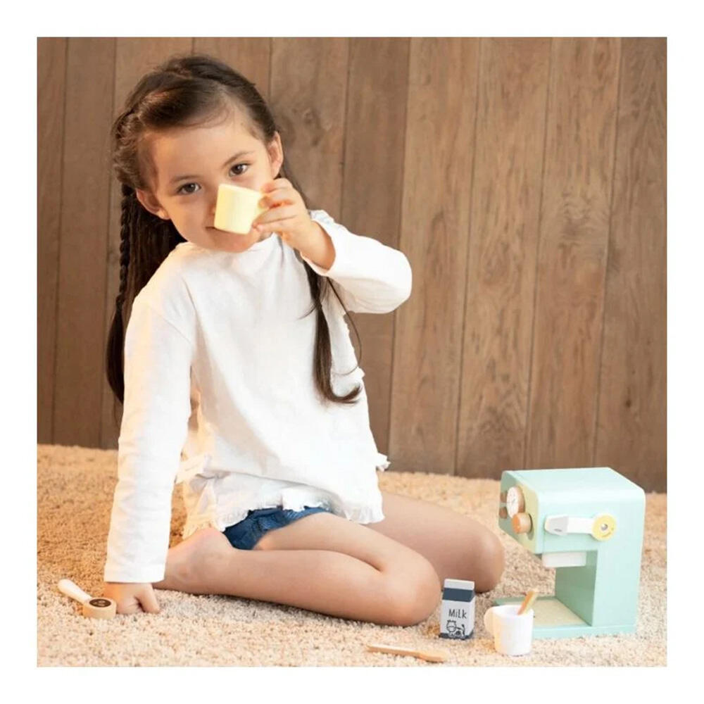 اسباب بازی چوبی قهوه ساز Coffee Maker Playset (برند کلاسیک ورلد)-6.jpg