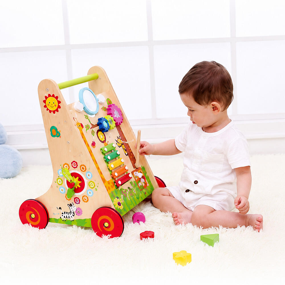 واکر آموزشی چوبی Learning Walker (برند کلاسیک ورلد)-۳.jpg