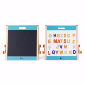 تخته دو طرفه رومیزی چوبی Tabletop Easel (برند کلاسیک ورلد)