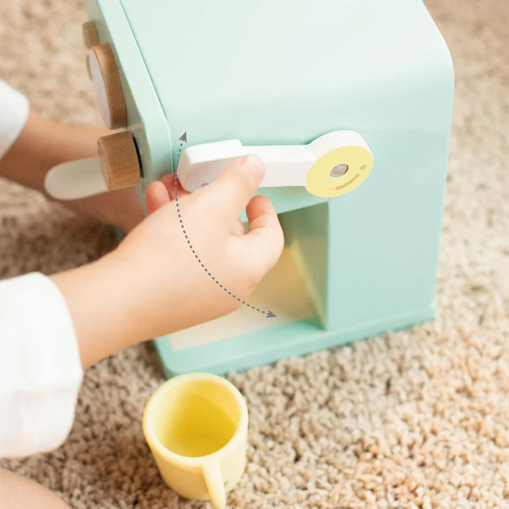 اسباب بازی چوبی قهوه ساز Coffee Maker Playset (برند کلاسیک ورلد)-4.jpg