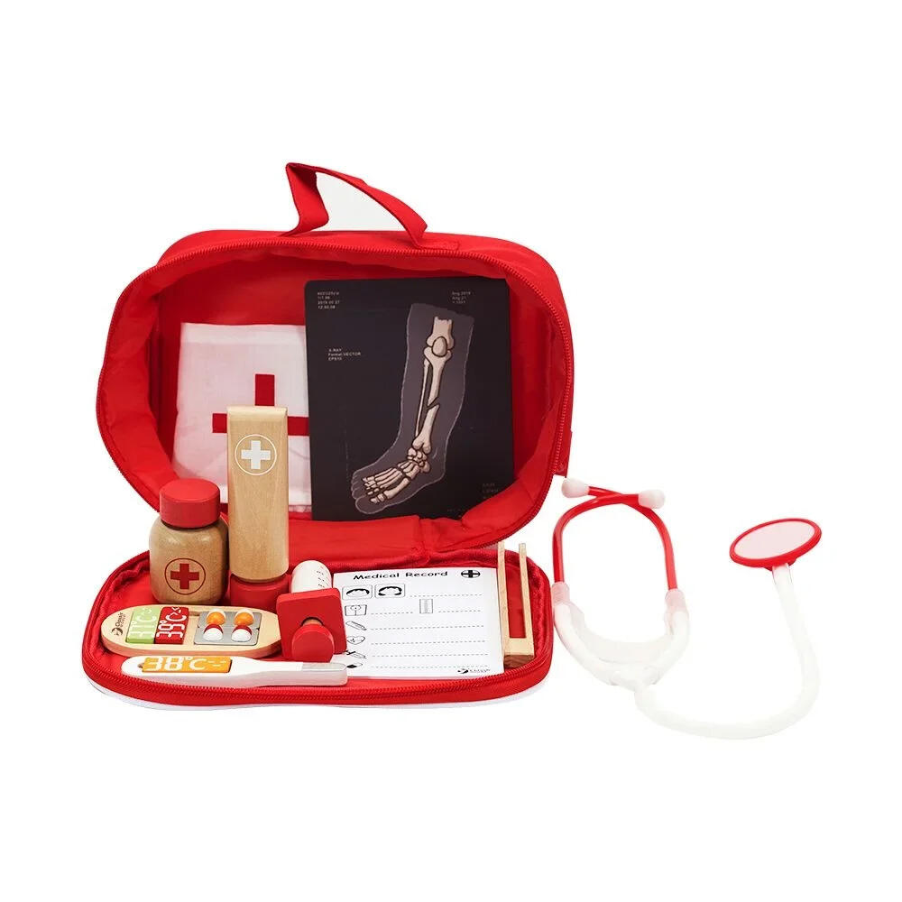 ست لوازم دکتری چوبی Doctor Case (برند کلاسیک ورلد)-3.jpg