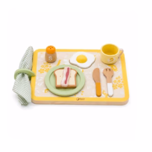 ست صبحانه خوری چوبی Vintage Breakfast Tray (برند کلاسیک ورد)